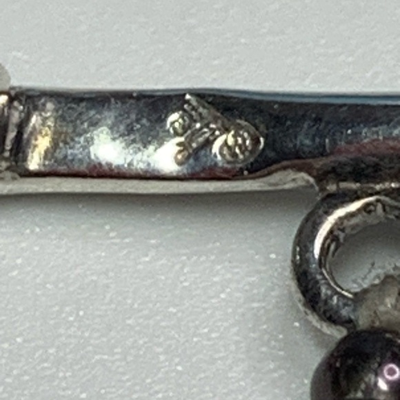 Silpada Vintage Sterling Silver & Iridescent Gray Pearl Necklace & Bracelet Set - Picture 15 of 16